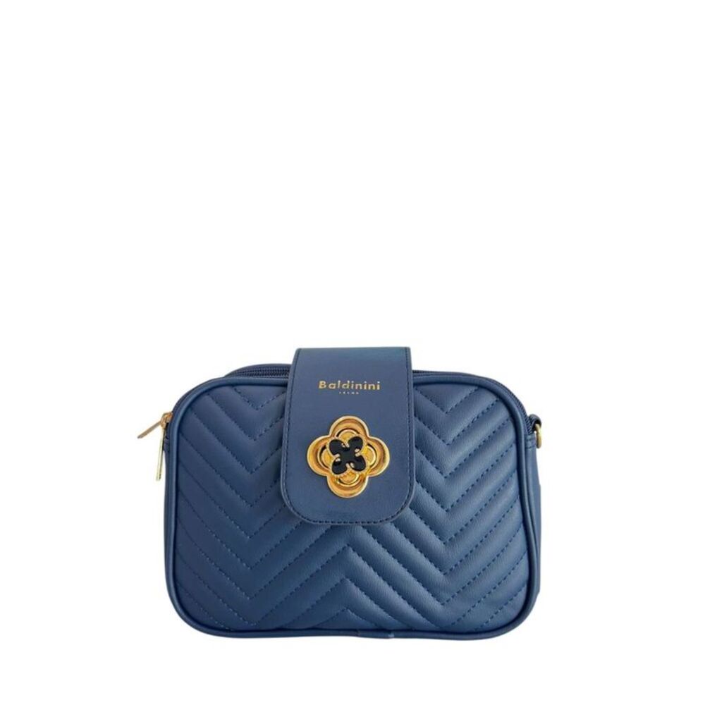 Baldinini Trend Blue PU Women Crossbody Women's Bag